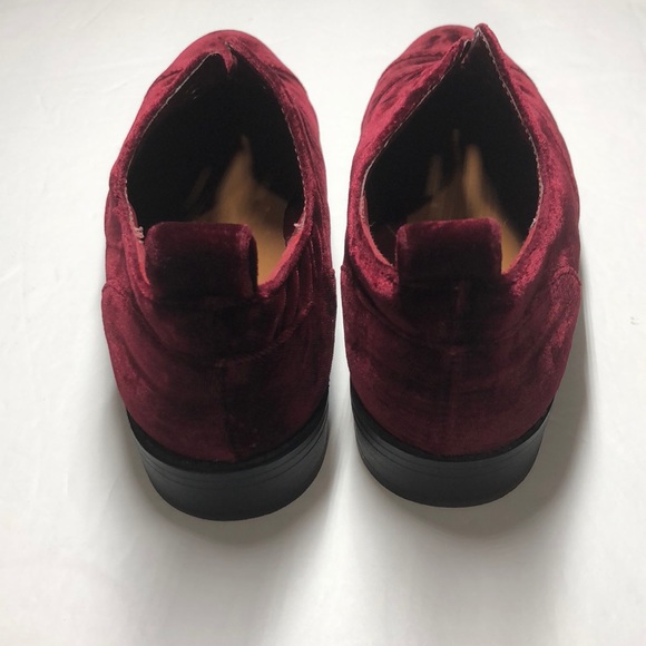 Shoe Cult by Nasty Gal maroon velvet shoes size 6 - Picture 4 of 8